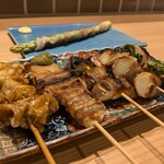 用户对于野菜巻き串どげんね 品川店的评论图
