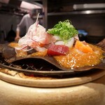 用户对于漁港直送 海鮮酒場 あんじ 烏丸六角店的评论图