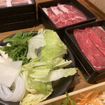 用戶對於しゃぶしゃぶ 温野菜 新橋店的評論圖