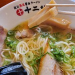 用户对于熟成醤油らーめん 十二分屋 城陽店的评论图