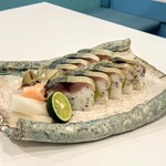 用戶對於さばの棒寿司 赤坂 一颯的評論圖
