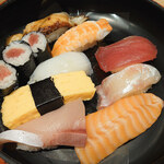 用户对于回転寿司がんこ エキマルシェ新大阪店的评论图