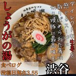 用戶對於長岡生姜ラーメン しょうがの湯的評論圖