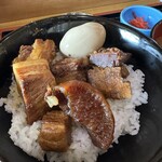 用戶對於角煮丼屋くろしろ端なれ的評論圖
