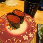 用户对于海転寿司　魚河岸 イオンモールＫＹＯＴＯ店的评论图