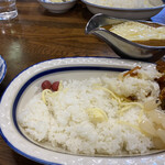 用户对于欧風カレー インディラ的评论图