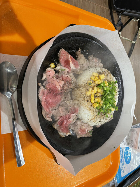 用户对于ペッパーランチ 新さっぽろカテプリ店的评论高清图