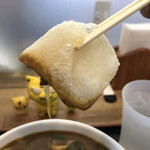 用户对于うどんの前田 四天王寺本店的评论图