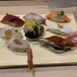 用戶對於元祖ぶっち切り寿司 魚心 心斎橋店的評論圖