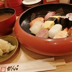 用户对于回転寿司がんこ あべのハルカス店的评论图
