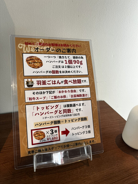 用戶對於毎朝挽肉と羽釜ごはん ハンバーグぼうず的評論高清圖