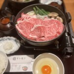 用戶對於すき焼きと牛まぶし ももしき的評論圖