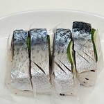 用戶對於さばの棒寿司 赤坂 一颯的評論圖