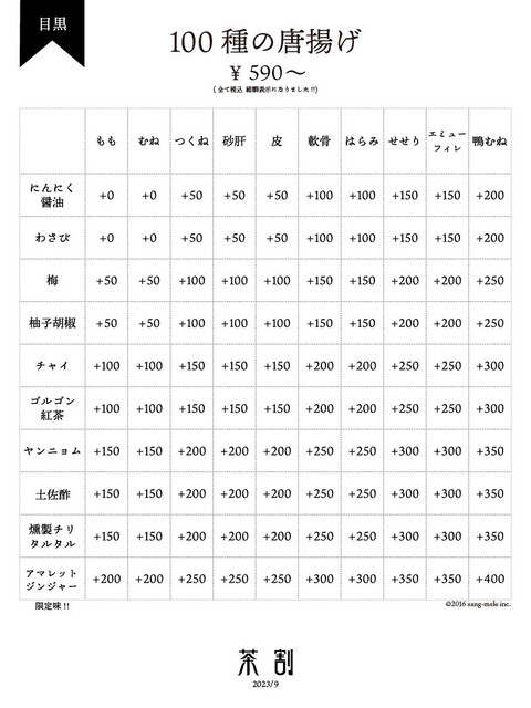 用戶對於茶割 目黒的評論高清圖