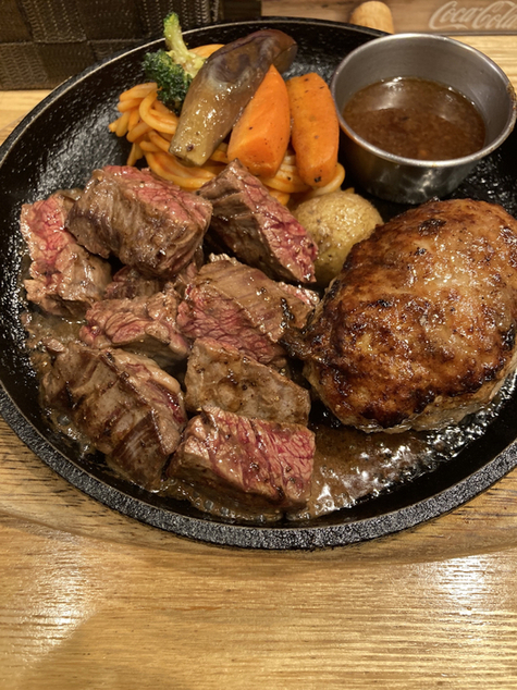 用户对于ステーキ＆ハンバーグ ひげ 札幌南5条本店的评论图