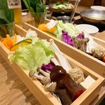 用戶對於しゃぶしゃぶ あんず畑から 原田店的評論圖