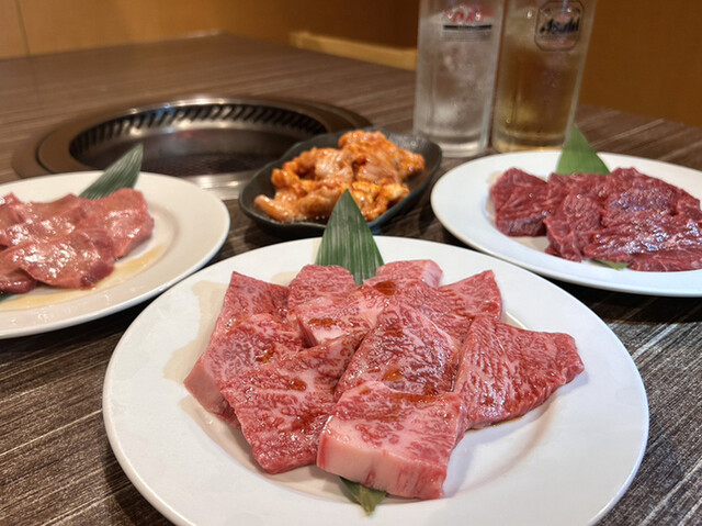 用户对于焼肉・しゃぶしゃぶ 肉の鶴々亭的评论高清图