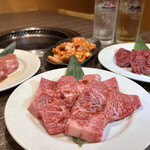 用户对于焼肉・しゃぶしゃぶ 肉の鶴々亭的评论图