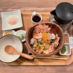 用户对于こめらく お茶漬けといろどり唐揚げ。 新宿ミロード店的评论图