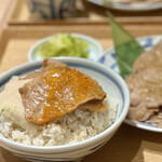 User's review image for あんちすてーき とろろ麦めし 豚丸