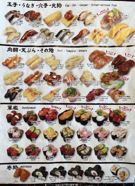 用户对于廻る寿し祭り 亀岡店的评论高清图