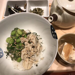 User's review image for だし茶漬け+肉うどん えん 日本生命札幌ビル店