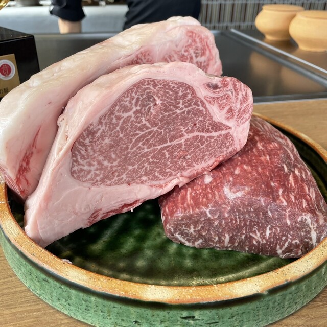 用户对于大阪鉄板焼き 神戸牛ステーキ Zin 難波店的评论高清图