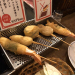 用戶對於いか玉焼と串カツ マハカラ的評論圖