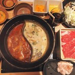 用戶對於しゃぶしゃぶ温野菜 飯田橋店的評論圖