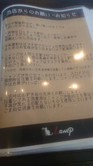 用户对于Cafe&Diningbar With Cat's Lamp的评论高清图