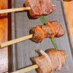 用户对于さつま福永牧場直営 牛串 ギュウドウ! GEMS三軒茶屋店的评论图