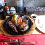 用户对于ステーキ＆ハンバーグ ひげ 札幌南5条本店的评论图