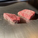 用户对于大阪鉄板焼き 神戸牛ステーキ Zin 難波店的评论图