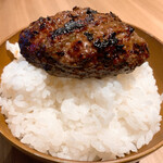用戶對於毎朝挽肉と羽釜ごはん ハンバーグぼうず的評論圖