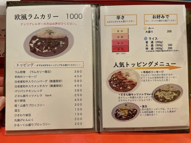 用户对于欧風カリー ドモン的评论高清图