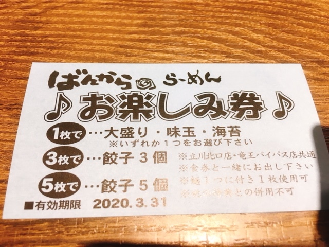 User's review image for ばんから 立川北口店