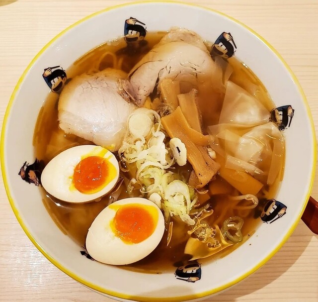 用户对于ワンタンメンの満月 三鷹店的评论高清图