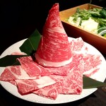 用戶對於銀座しゃぶ輝 黒毛和牛しゃぶしゃぶ・すき焼き専門店 銀座本店的評論圖