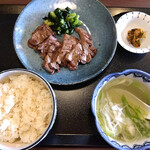 用户对于炭焼牛たん 赤兵衛分店的评论图