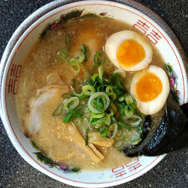 用户对于中華そば笑麺的评论图