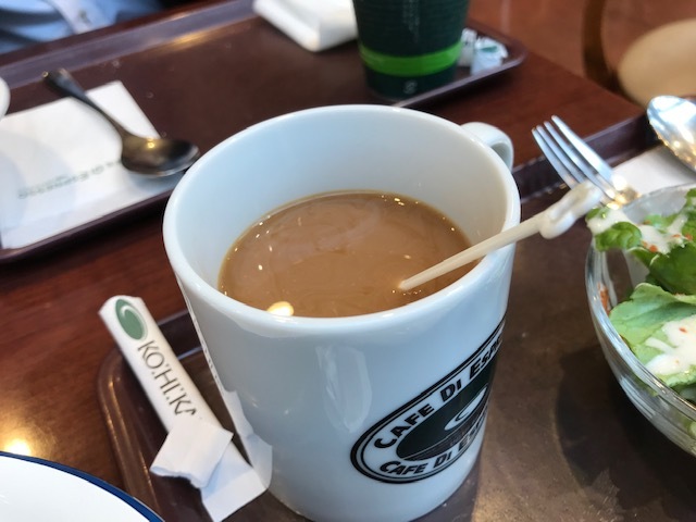 用户对于CAFE DI ESPRESSO 珈琲館 イオン喜連瓜破店的评论图