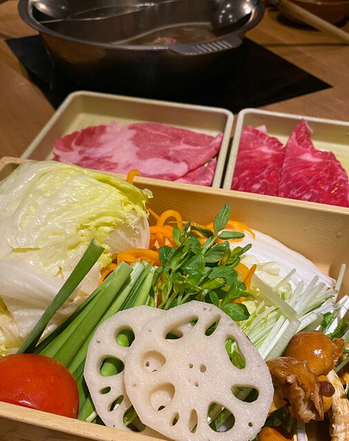 用户对于しゃぶしゃぶ温野菜 白石店的评论高清图