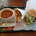 用户对于モスバーガー 伊達店的评论图
