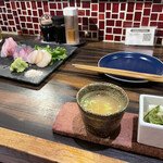 用户对于幻の和牛と三崎港直送鮮魚の居酒屋 モルゲン 五反田駅前店的评论图