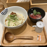 用户对于だし茶漬け+肉うどん えん ルクア大阪店的评论图