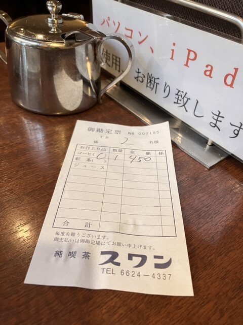 用户对于純喫茶 スワン 阿倍野店的评论高清图