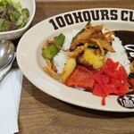 用户对于100時間カレー アル・プラザ城陽店的评论图