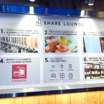 用户对于SHARE LOUNGE TSUTAYA 田町駅前店的评论图