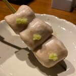 用戶對於ワインと炭火串焼 銀座 荻的評論圖