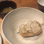 用戶對於ワインと炭火串焼 銀座 荻的評論圖